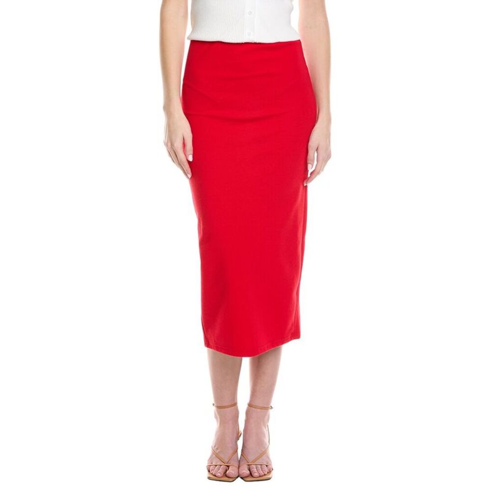 Madison Miles Womens  Pencil Skirt, Red